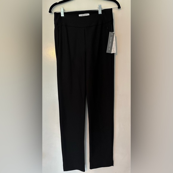 Margaret M Pants - Margaret M Nova Ponte pant with side zipper pockets (27.5” inseam). Size MP. NWT